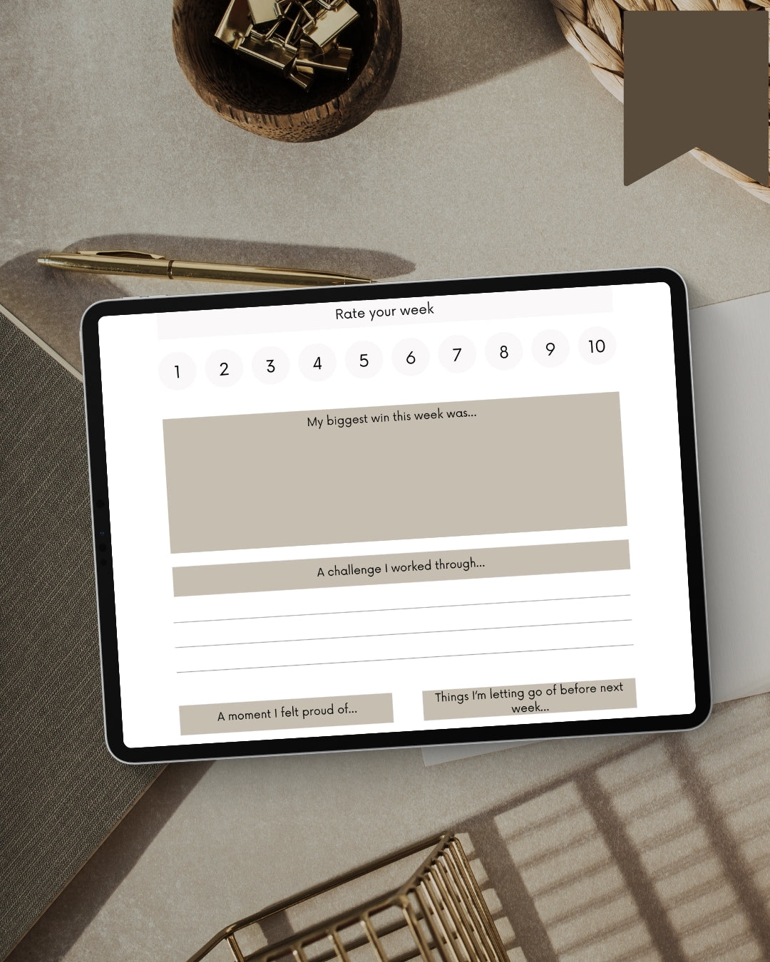 The Clarity & Healing Gratitude Journal