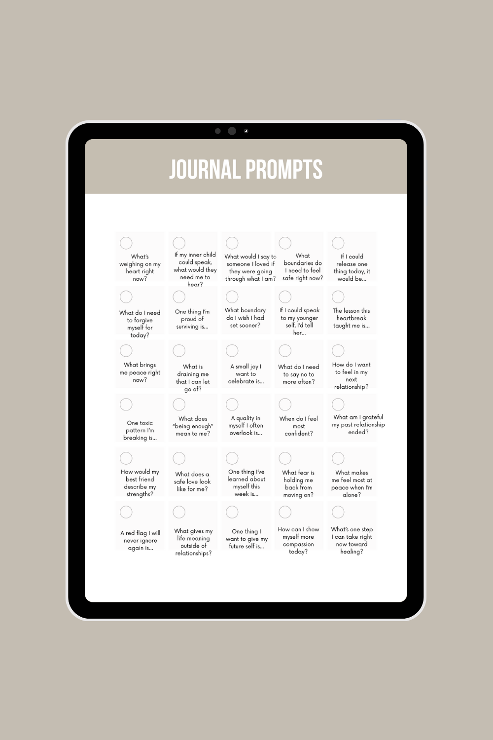 The Clarity & Healing Gratitude Journal