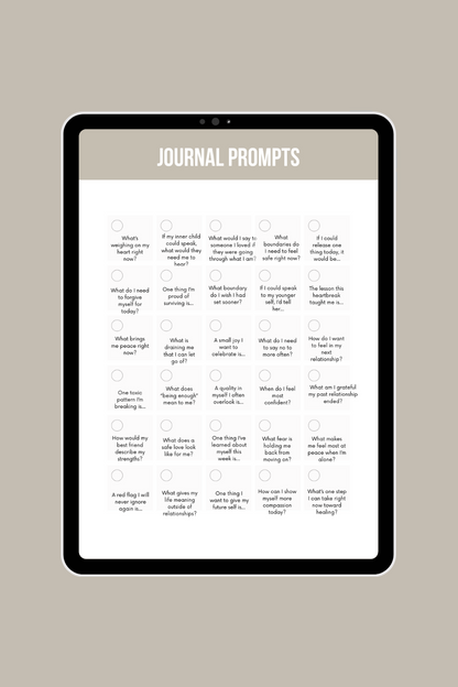 The Clarity & Healing Gratitude Journal