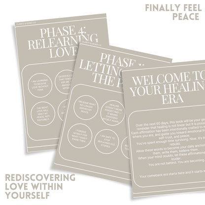 60 Affirmations to Heal & Rebuild